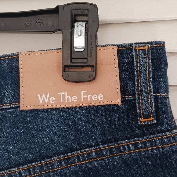 Free People Dark Blue Flare Jeans - Picture 10 of 12